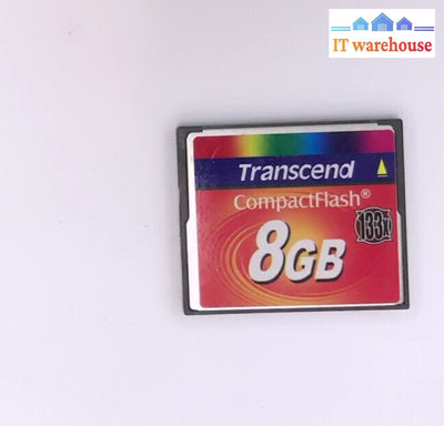 Transcend Compact Flash 8Gb 133X Compactflash Memory Card