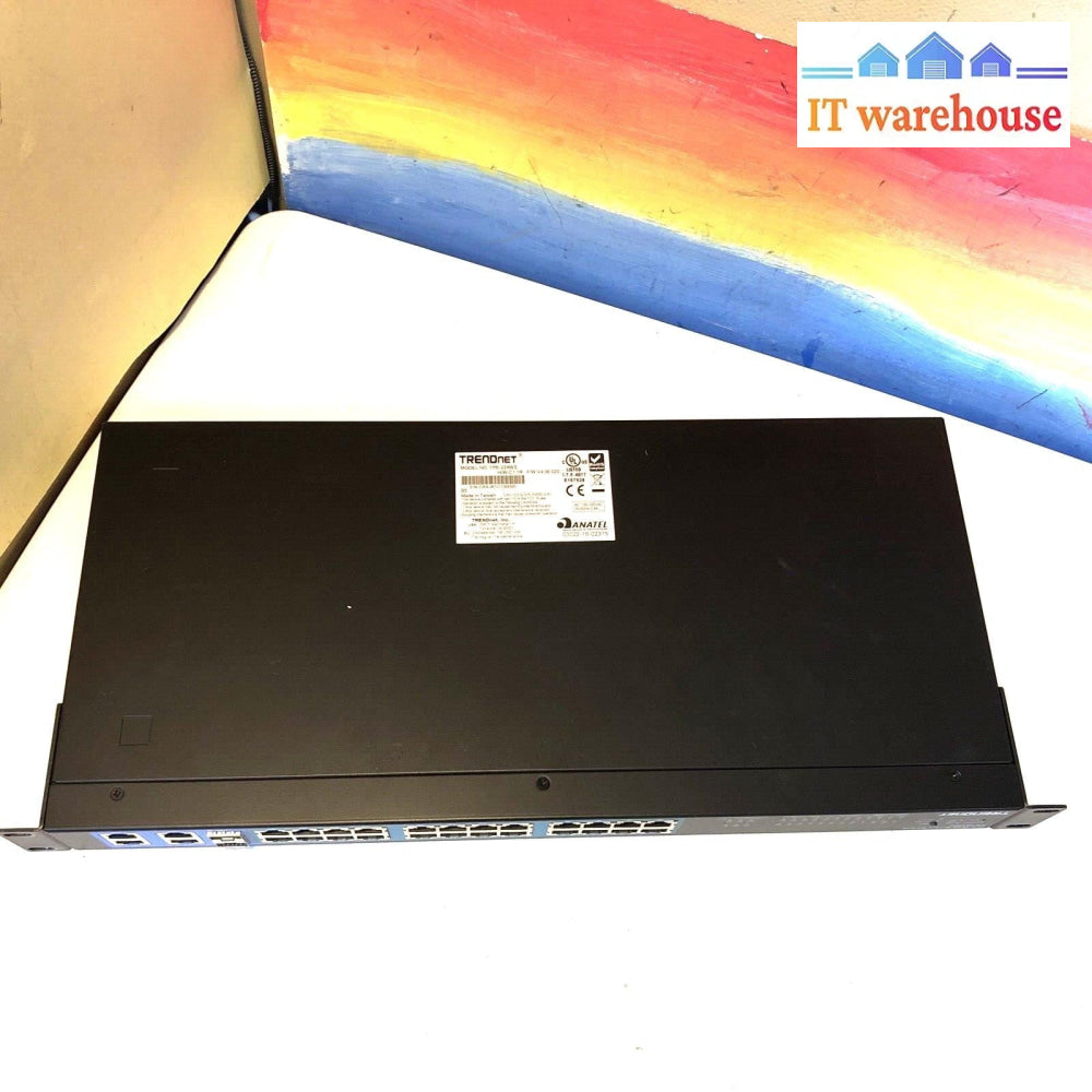 $ TRENDNET POE WEBSMART SWITCH TPE-224WS 24-PORT 10/100 SWITCH