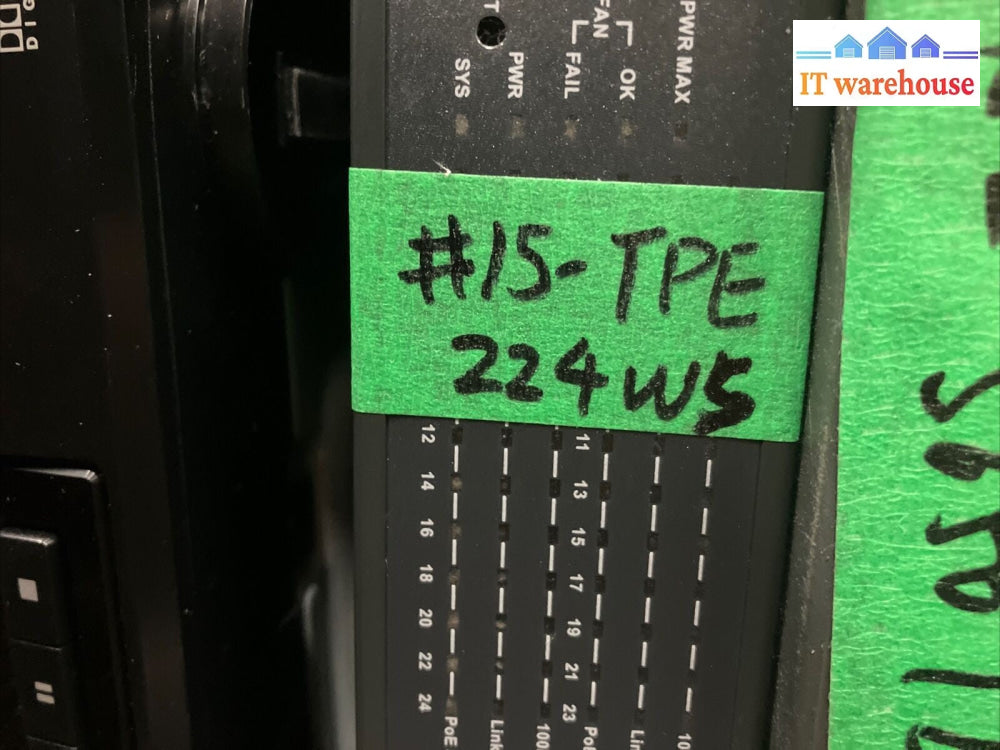 TRENDNET POE WEBSMART SWITCH TPE-224WS 24-PORT Network Switch ~