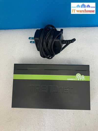 ~ TRENDnet TEG-S80g 8-port Gigabit Network Switch 100/1000 Mbps W/ Adapter