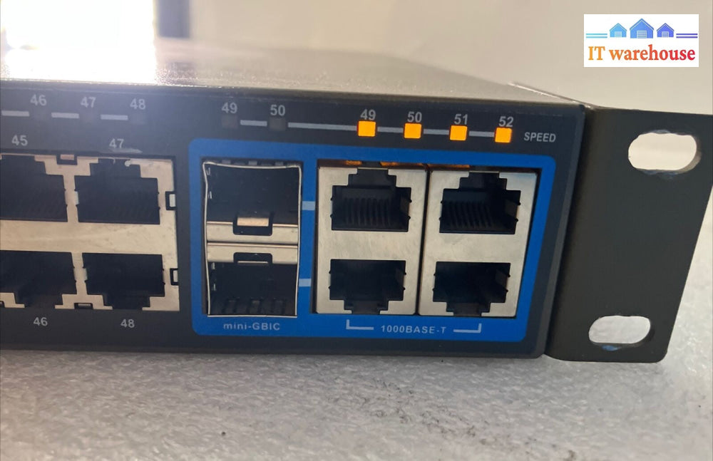 Trendnet WebSmart TEG-2248WS 48-Port 10/100M Smart Network Switch ~