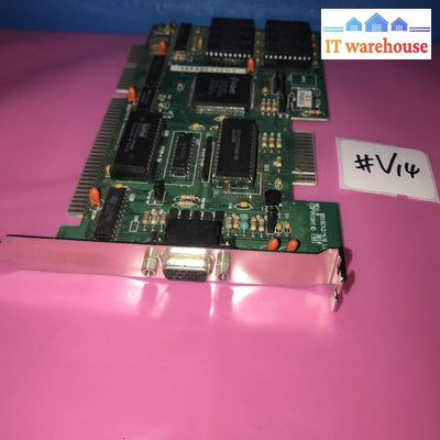 Trident 8916Cx2/4/8 Lc2 3010 Tvga8900C Chip Vga Isa Graphic Card 1Mb Retro