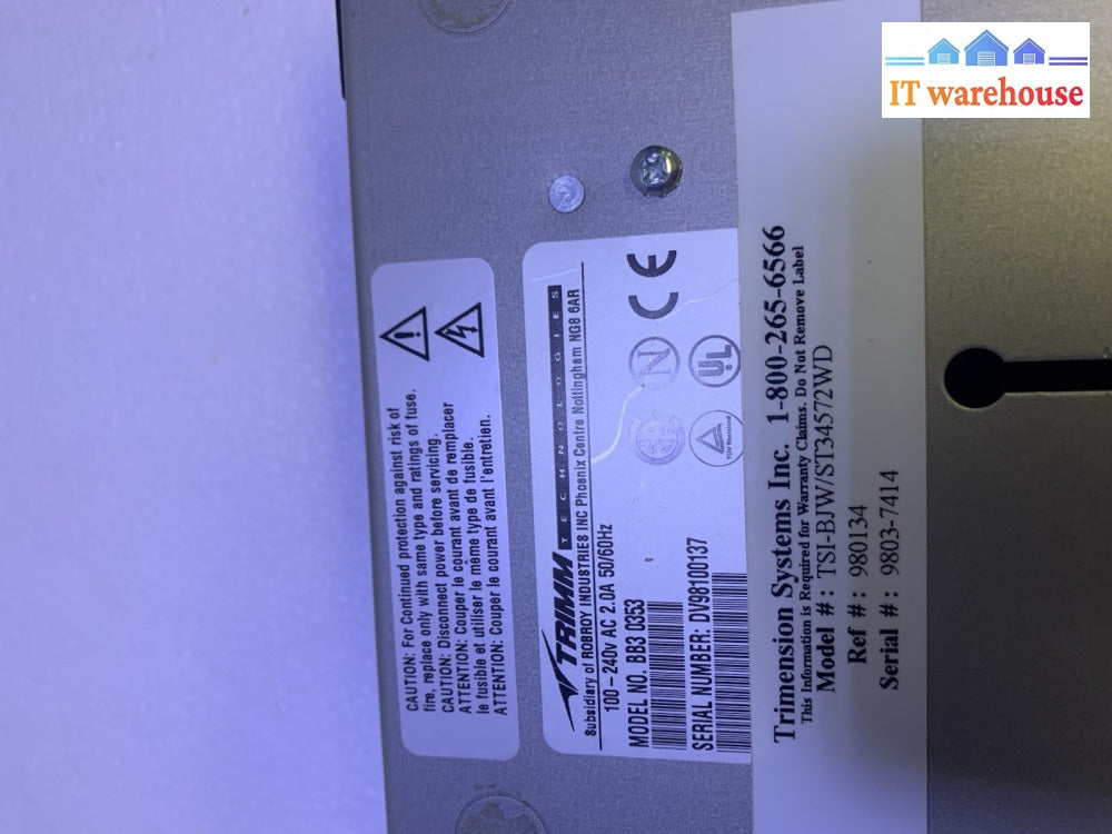 Trimm 68-pin Ultra Wide SCSI external hard drive enclosure