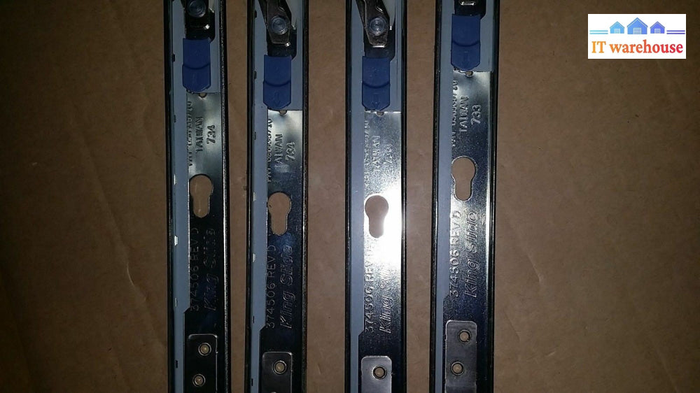 Two pair of King Slide 374506 Rev D 733/734  Server slide