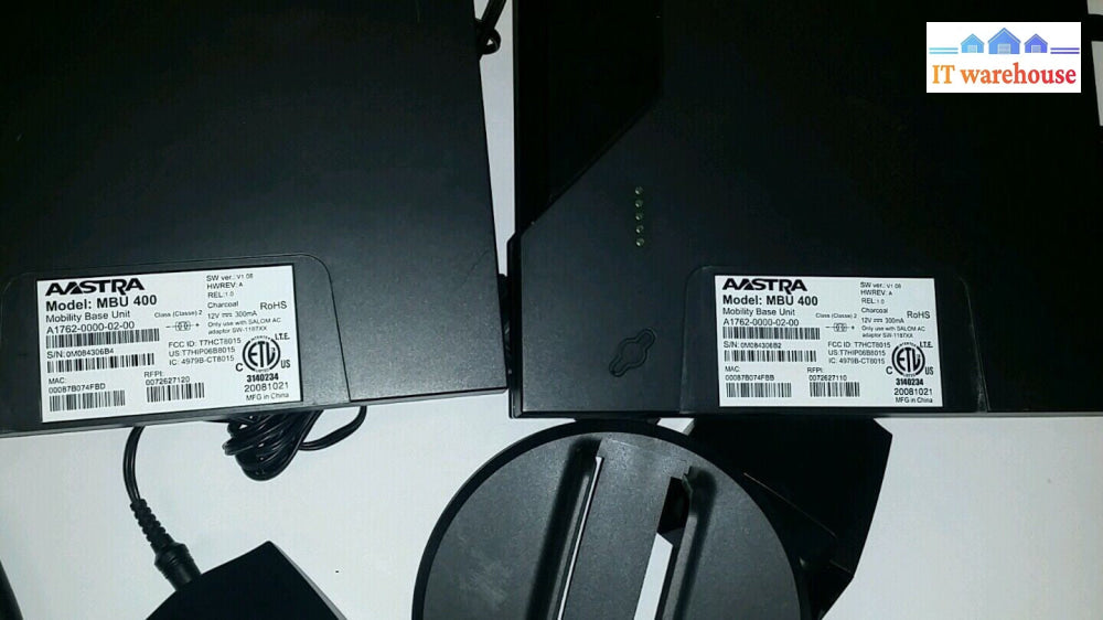 Two sets of  Asstra MBU 400 with 420d handset
