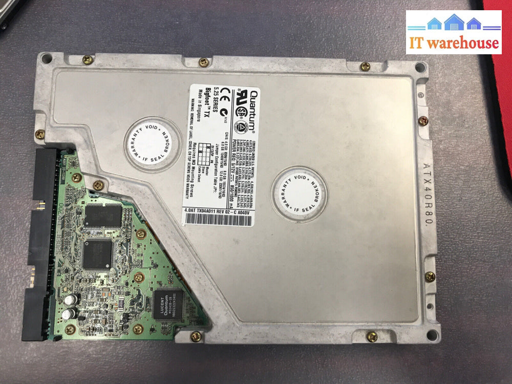 Tx04A011 Quantum 4.0Gb 5.25-Inch Ide Bigfoot Hard Drive