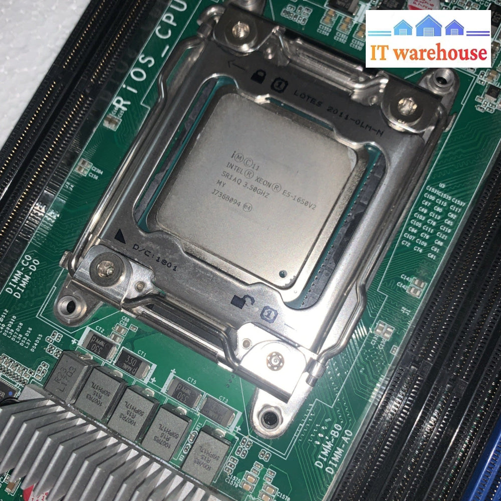 Tyan S5619 motherboard w/2x Xeon E5-2630V2 for Riverbed SteelFusion SFED-03100