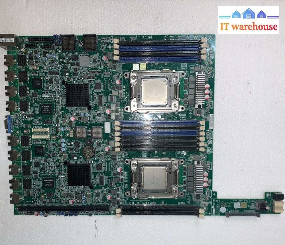 Tyan S5619 motherboard w/2x Xeon E5-2630V2 for Riverbed SteelFusion SFED-03100