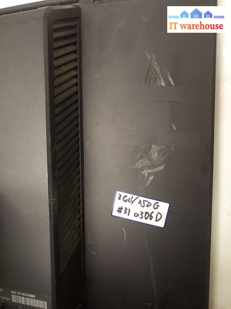 * TYCO   TOUCHSYSTEMS ESY22C2-8UWA-0-BZ-MT-W7-GY  1.6GHz /3G/250G (NO ADAPTER)