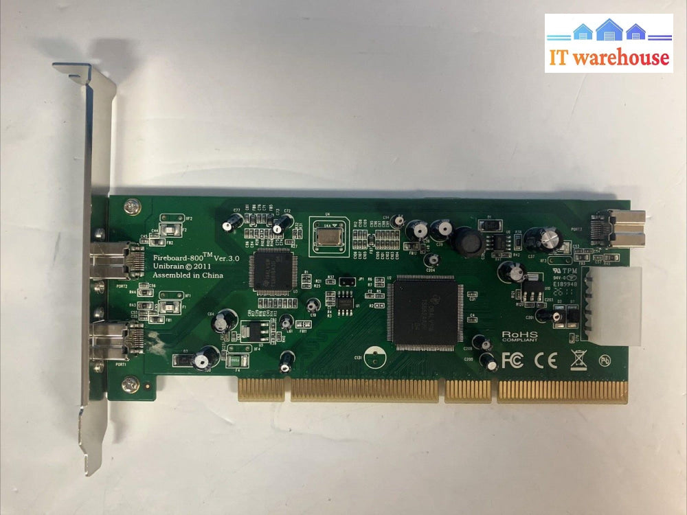 Unibrain FireBoard-800 Ver.3.0 With Dual IEEE 1394 FireWire 800 Port ~