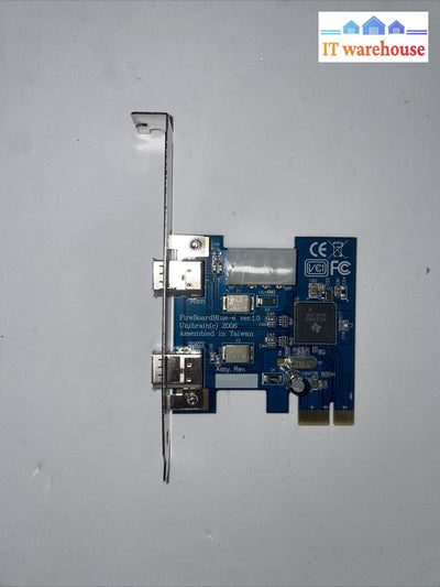 Unibrain FireboardBlue-e  v.1.0 1394  2-port PCI-e card