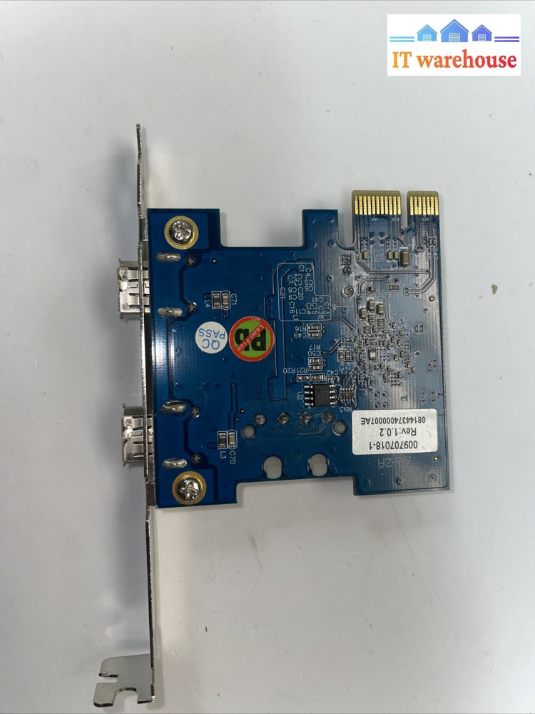 Unibrain FireboardBlue-e  v.1.0 1394  2-port PCI-e card