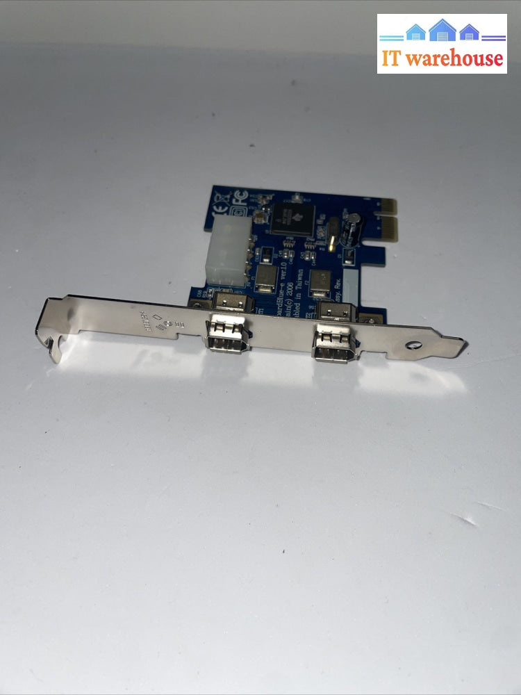 Unibrain FireboardBlue-e  v.1.0 1394  2-port PCI-e card