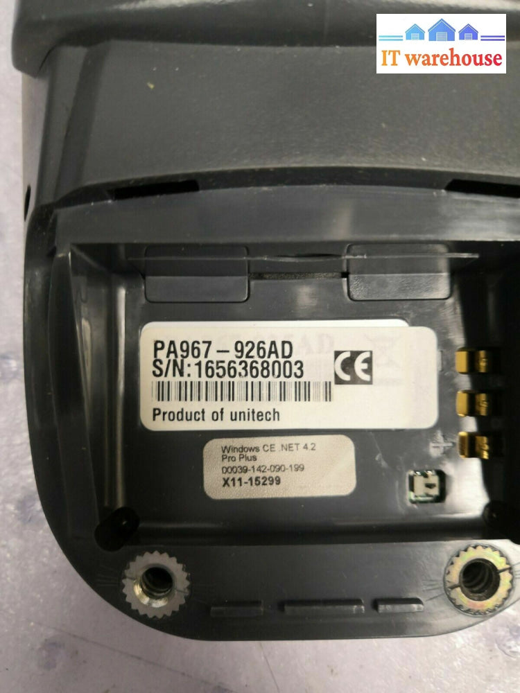 + Unitech Pa967 Data Collection Terminal Working!