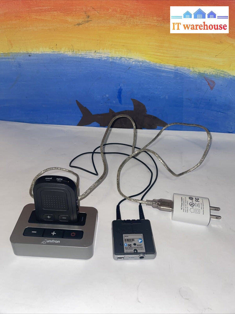 Unitron Udirect2 And Uniteon Utv2 Base Station And Extra (Untested)