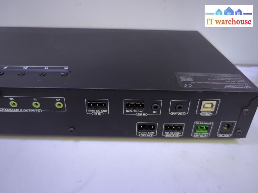 - Universal Remote Control Msc-400 Master System Controller Unit