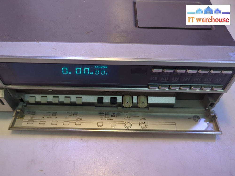 Untested ~ Zenith VR9775PT Video Cassette Recorder Video Director (No Remote)-