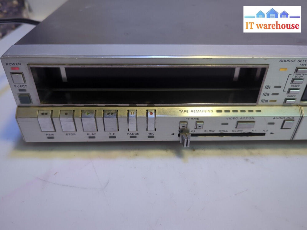 Untested ~ Zenith VR9775PT Video Cassette Recorder Video Director (No Remote)-