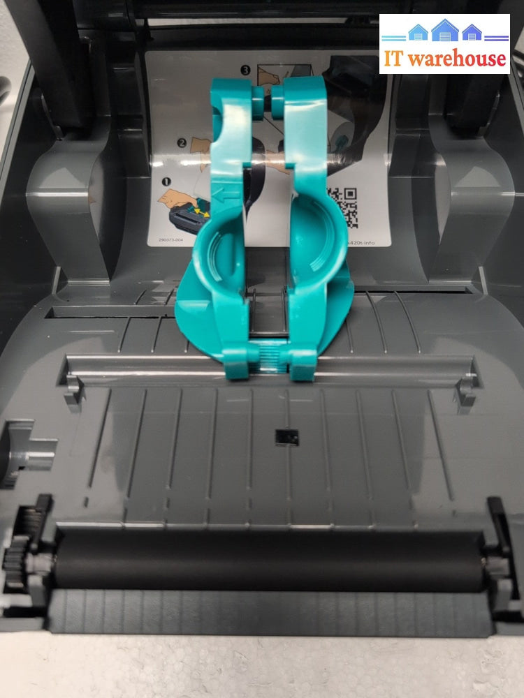 (UNUSED) Zebra GX420T Thermal Transfer Label Printer LAN USB GX42-102410  -