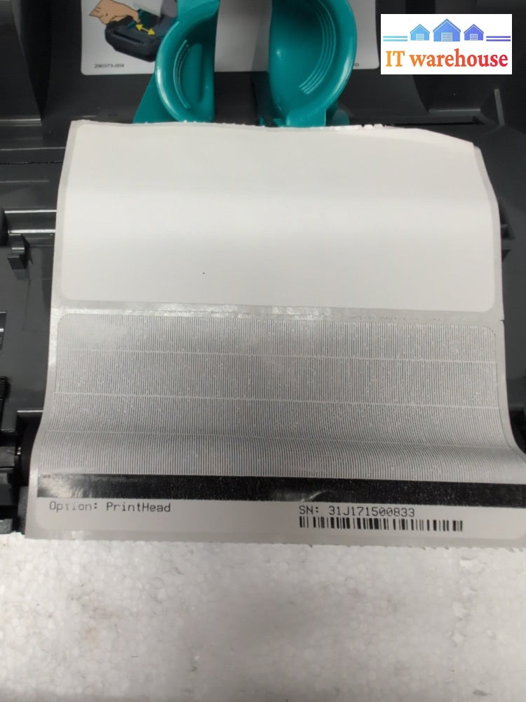 (UNUSED) Zebra GX420T Thermal Transfer Label Printer LAN USB GX42-102410  -