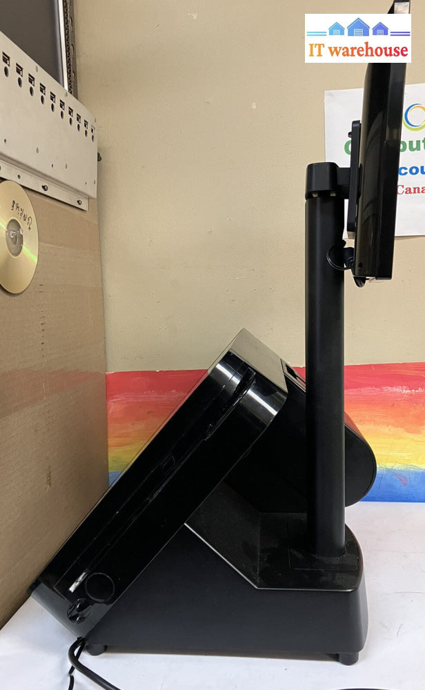 ~ UnyTouch Dual Screen POS Terminal U37-P150UR-ADC Win10 Intel Atom D525+2G+120G