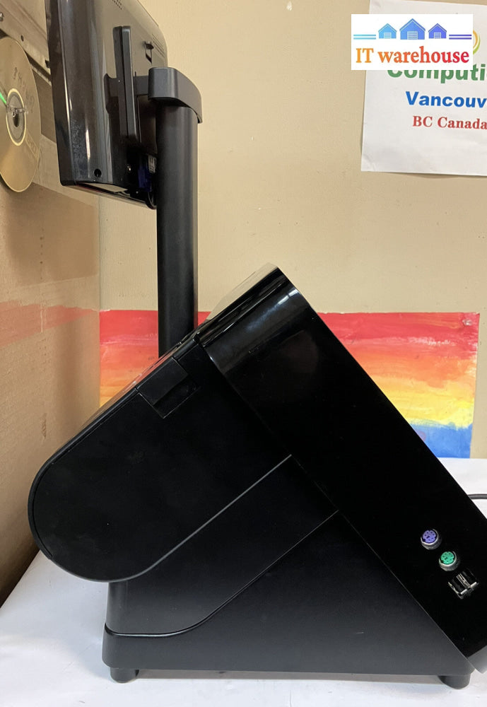 ~ UnyTouch Dual Screen POS Terminal U37-P150UR-ADC Win10 Intel Atom D525+2G+120G