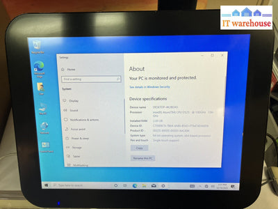 ~ UnyTouch Dual Screen POS Terminal U37-P150UR-ADC Win10 Intel Atom D525+2G+120G