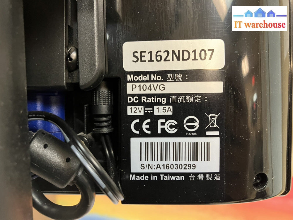 ~ UnyTouch Dual Screen POS Terminal U37-P150UR-ADC Win10 Intel Atom D525+2G+120G