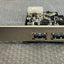 ~ USB 3.0 2-Ports Expansion Card PCI-e x1 18 Pins