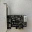 ~ USB 3.0 2-Ports Expansion Card PCI-e x1 18 Pins