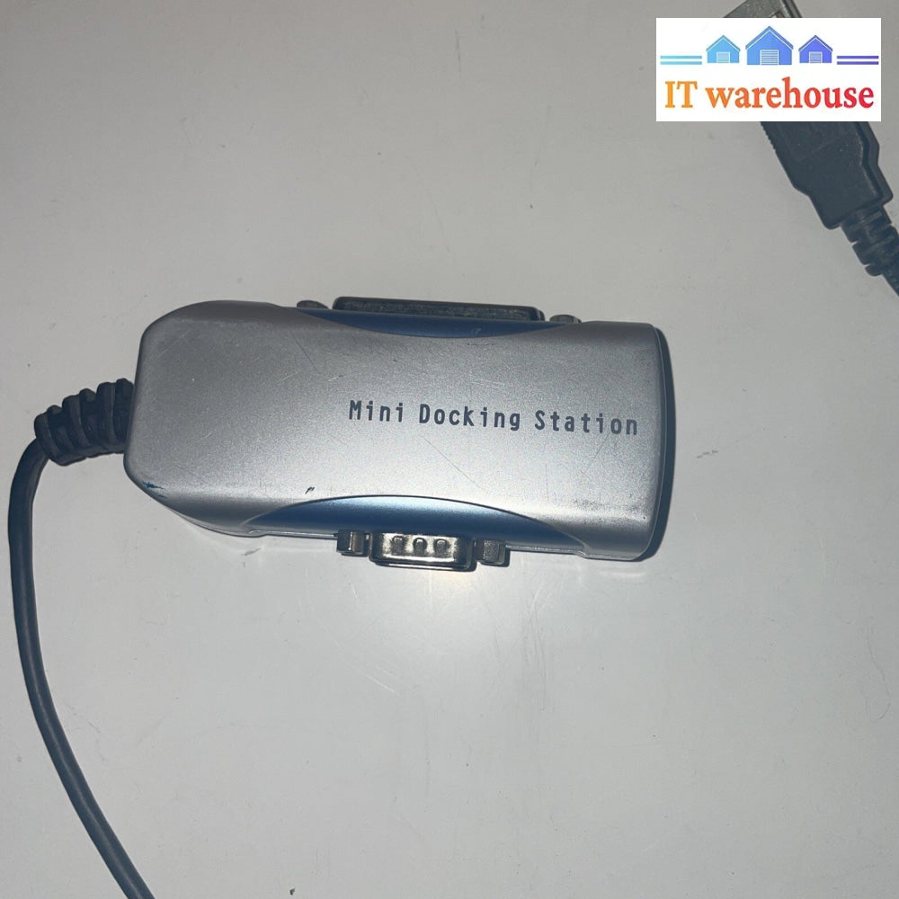USB Combo Adapter RS232/PS2/PP mini docking station
