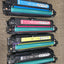 Used-OEM HP 654A/X CF330X CF331A CF332A CF333A TONER COMBO FOR M651 M651n