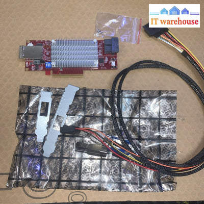 UStrage US-PM302E/I NVMe Internal 2-port + External 2-port HBA card + cables