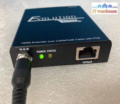 Vanco Evolution EVEX2006 Ultra Slim HDMI Single Cat5e Cat6  Extender + Adapter ~