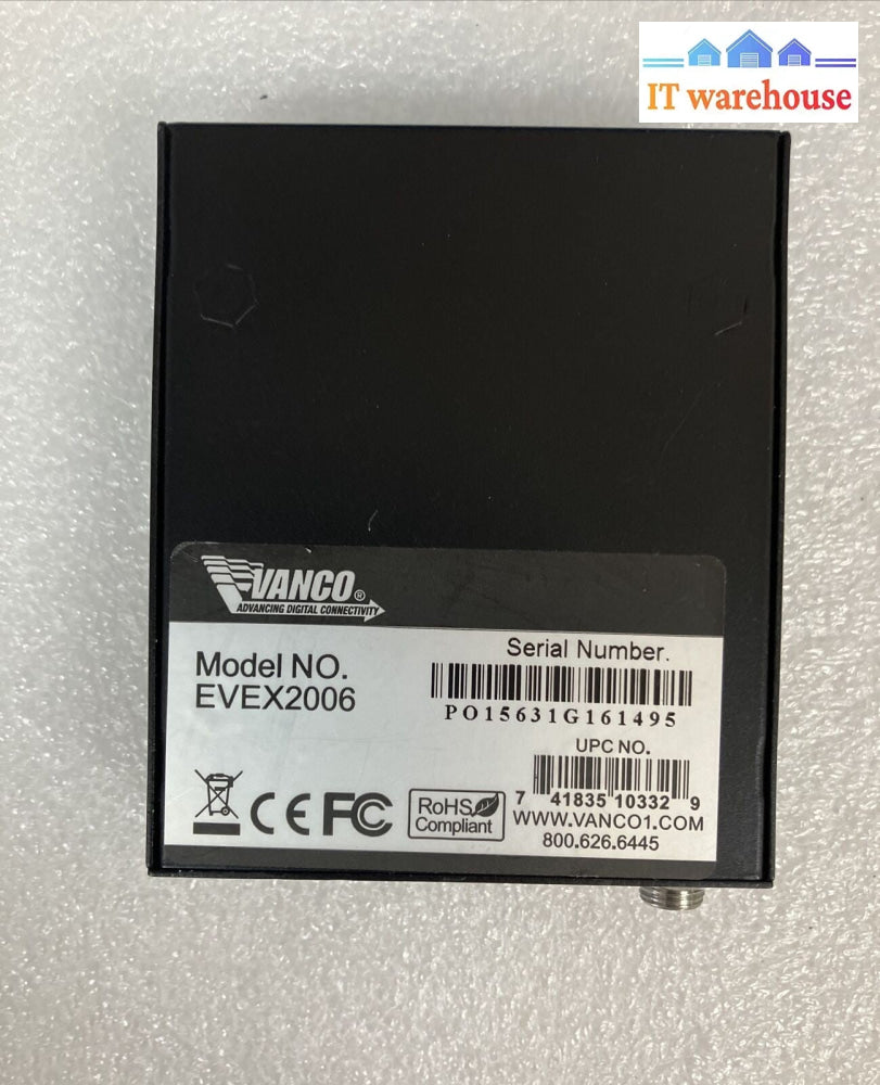 Vanco Evolution EVEX2006 Ultra Slim HDMI Single Cat5e Cat6  Extender + Adapter ~