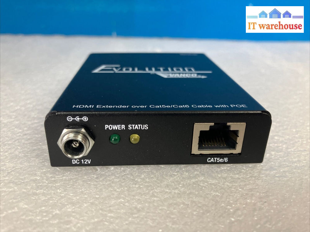 Vanco Evolution EVEX2006 Ultra Slim HDMI Single Cat5e Cat6  Extender + Adapter ~