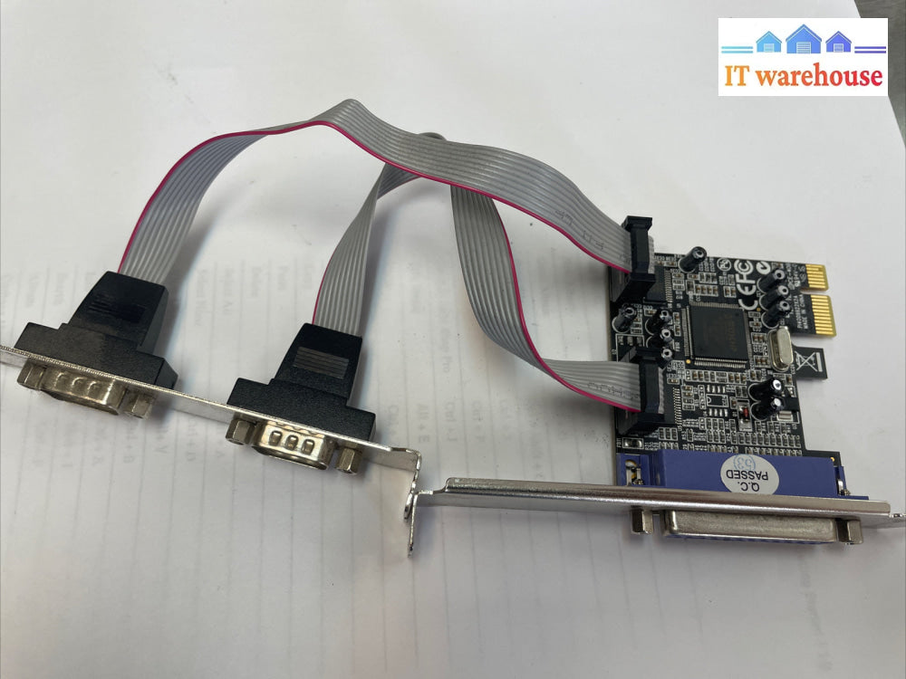 VANTEC 2S1P PCIe Serial & Parallel Combo Host Card Model UGT-PCE2S1P