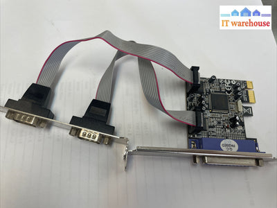 VANTEC 2S1P PCIe Serial & Parallel Combo Host Card Model UGT-PCE2S1P