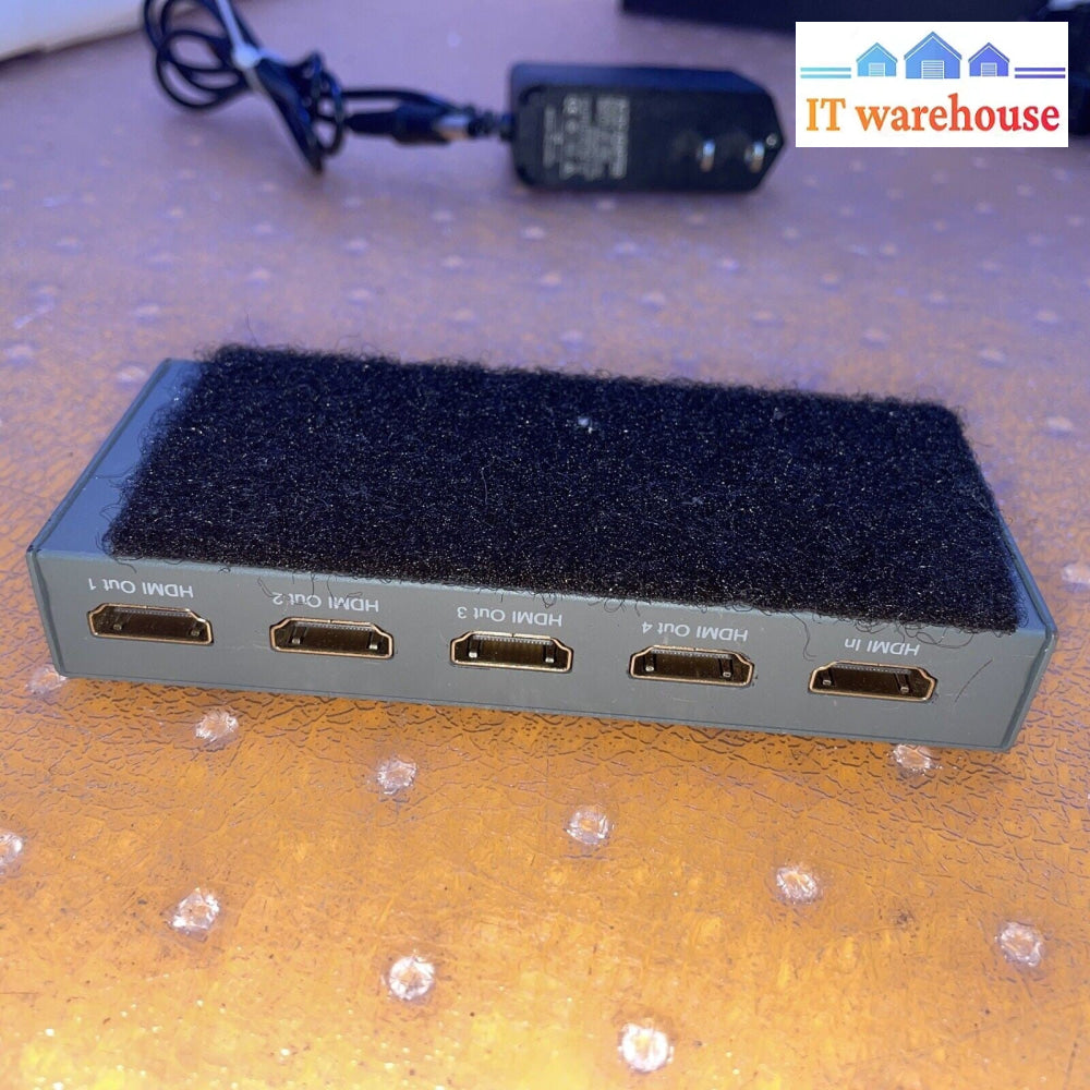 VeLLbox 1x4  HDMI Switch 4K HDMI Splitter 4Kx2K/60HZ (600mhz)