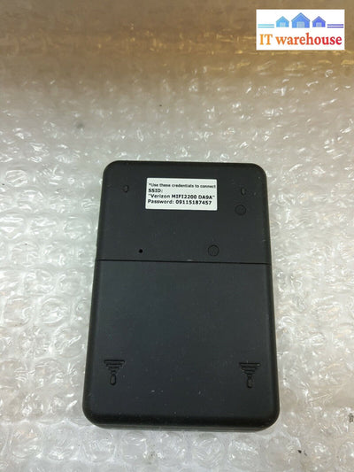- Verizon Wireless Novatel Mifi 2200 Black 3G Mobile Data Wifi Hotspot