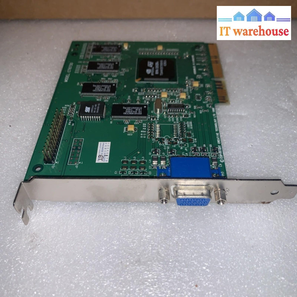 Very Rare - CREATIVE TECHNOLOGY CT6730 PCI Video Card With nvidia Rica 128ZX