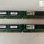 ~ (Vintage) 2 Pc133 Dimm 128Mb Ram Ug58S6646Jh-Phf 0730-189040 59231