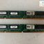 ~ (Vintage) 2 PC133 DIMM 128MB RAM UG58S6646JH-PHF 0730-189040 59231