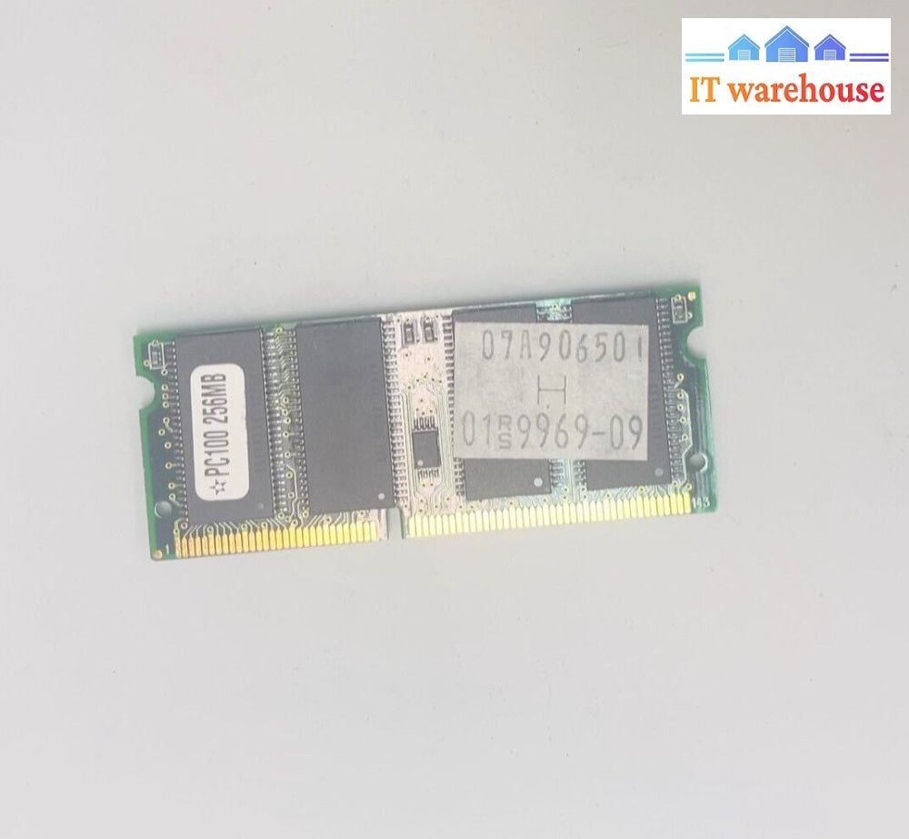 Vintage 256Mb Sdram-100Mhz Pc100 Ram Laptop Memory