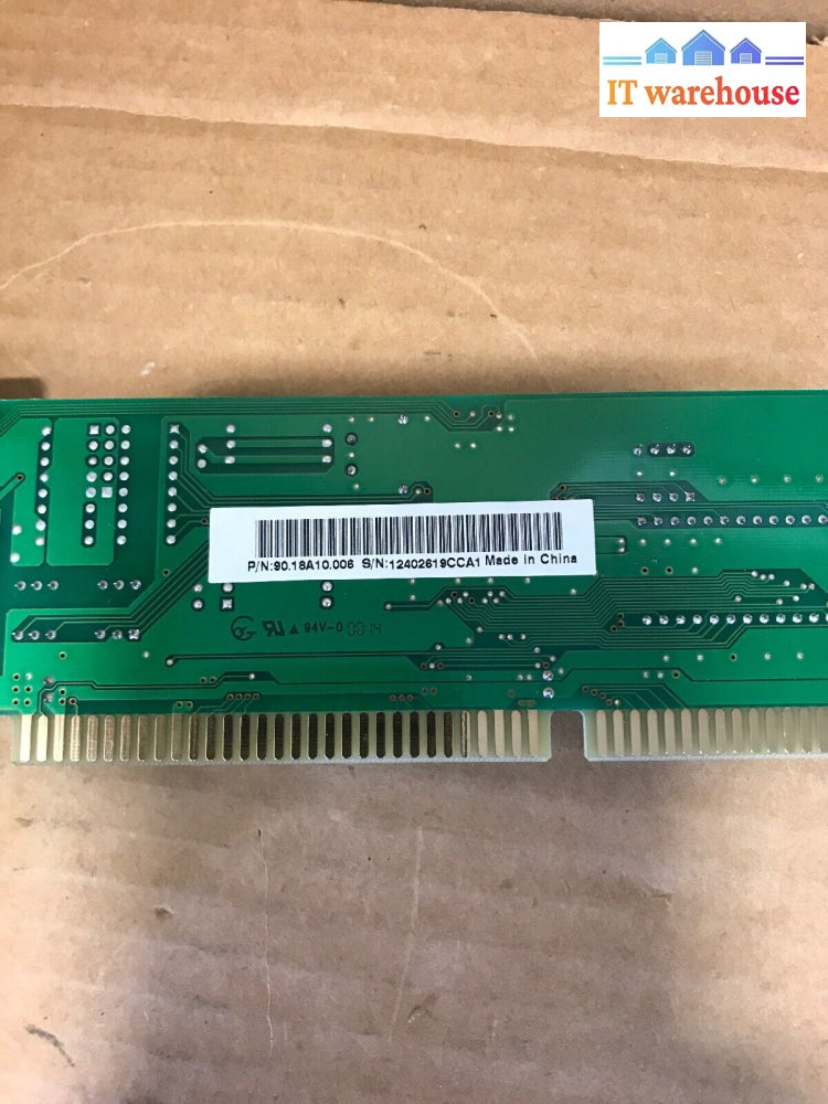 Vintage Aon-101T 16Bit 10Mb Isa Network Card 90.18A10 006