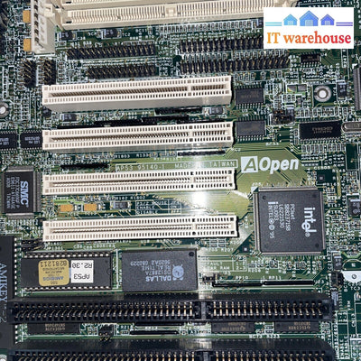 Vintage AOPEN AP53 95140-1, 48.87401.011 System Board w/CPU & RAM