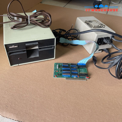 Vintage Apple computer clone (very rare) with Floppy drive, Joy stick