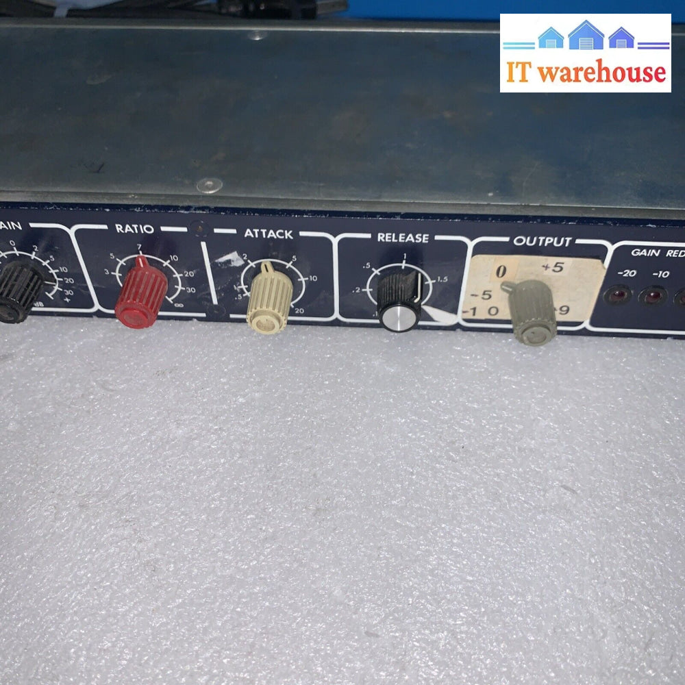 Vintage Ashly Model Sc-50 Peak Limiter Compressor