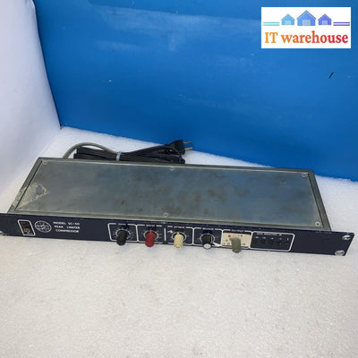 Vintage Ashly Model Sc-50 Peak Limiter Compressor