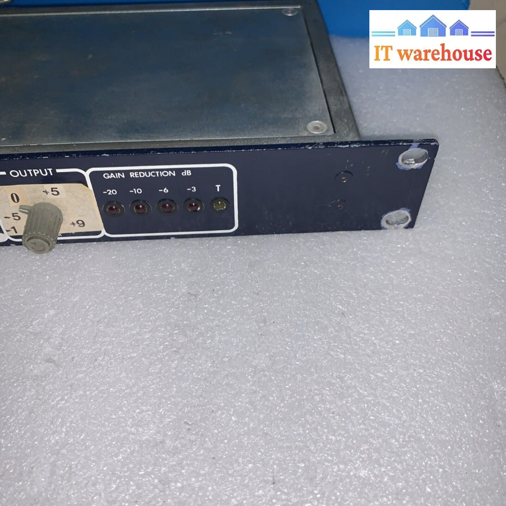Vintage Ashly Model Sc-50 Peak Limiter Compressor